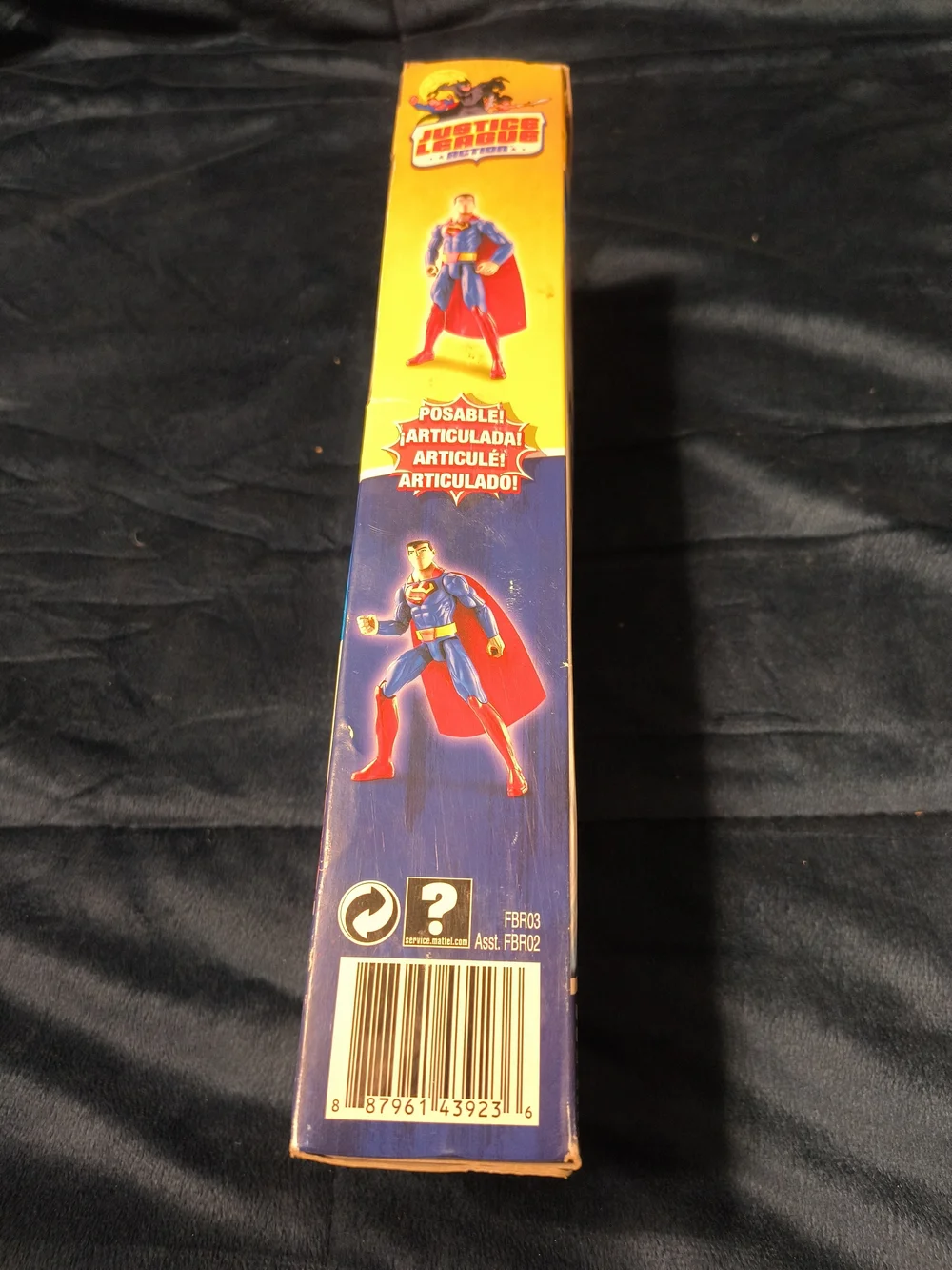 Justice League Action Superman Figure - Blue & Red